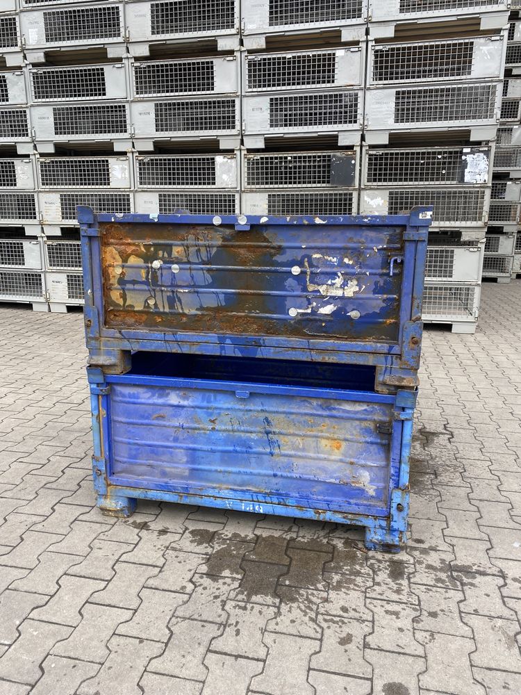 Gitterbox Giterbox kosze pojemniki kontenery blaszane