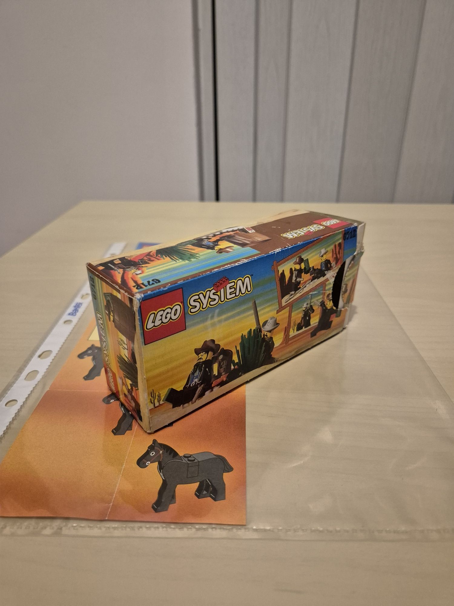 Lego 6712 tylko pudełko z instrukcją