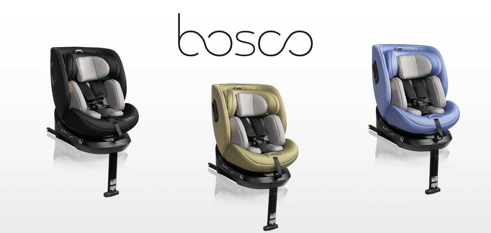 Fotelik samochodowy I-SIZE BOSCO 40-150 cm Foteliki dla dziecka