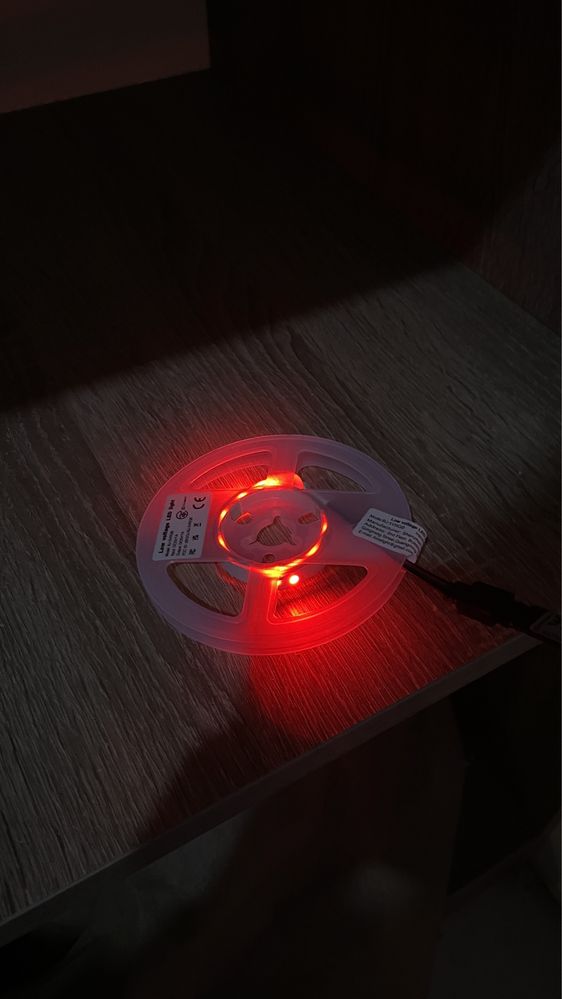 RGB Led Лента 1 м, разные цвета, пульт