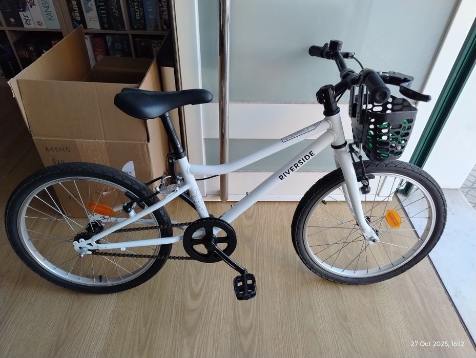 Bicicleta de trekking criaça, 6 a 9 anos - 50% desconto