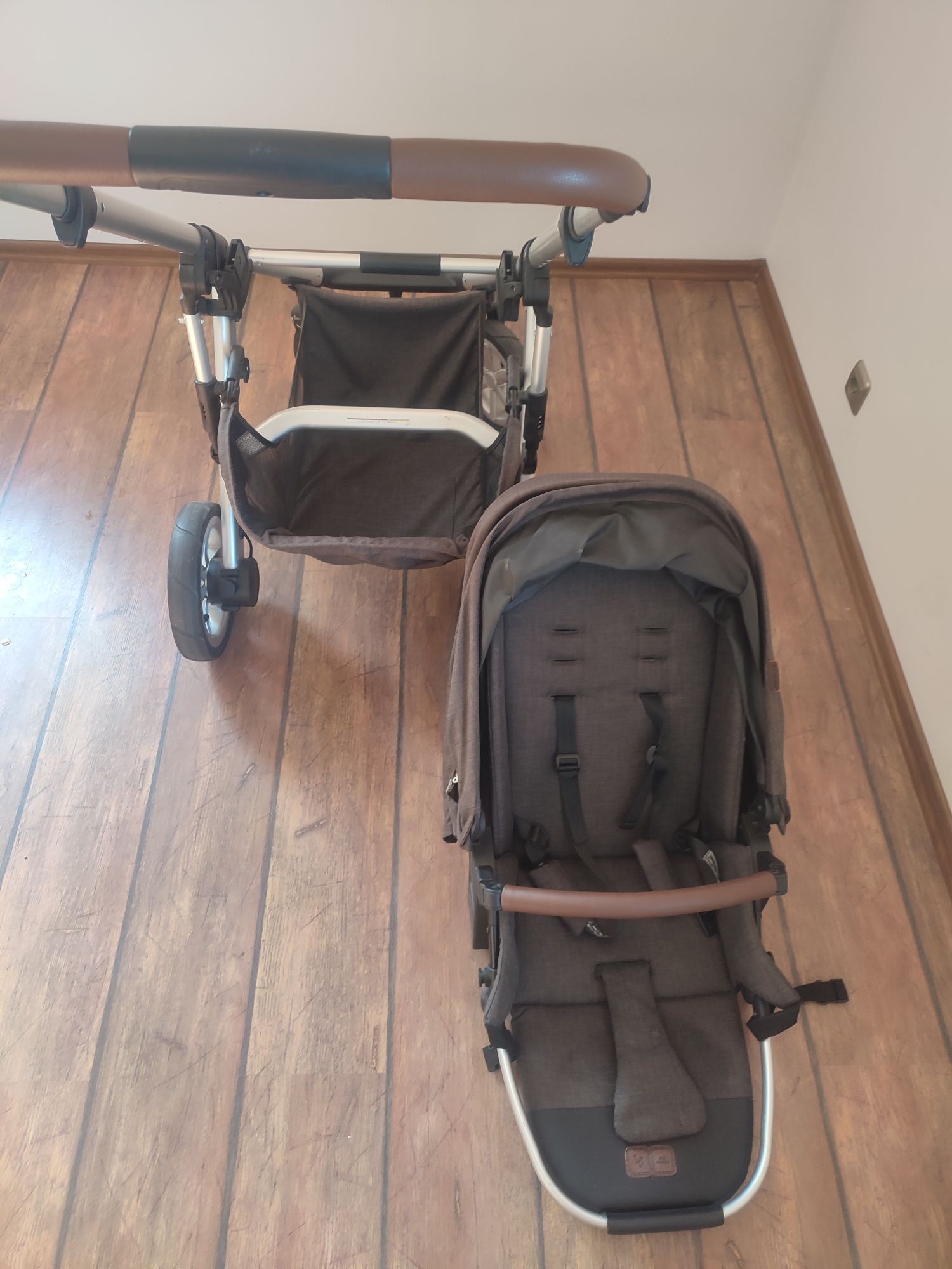 ABC Design Salsa 4 - wózek, zestaw 2w1 Gondola + spacerówka super stan