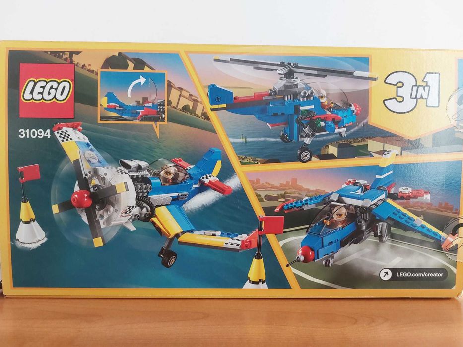 Lego Creator 3 em 1 Avião de corrida 31094