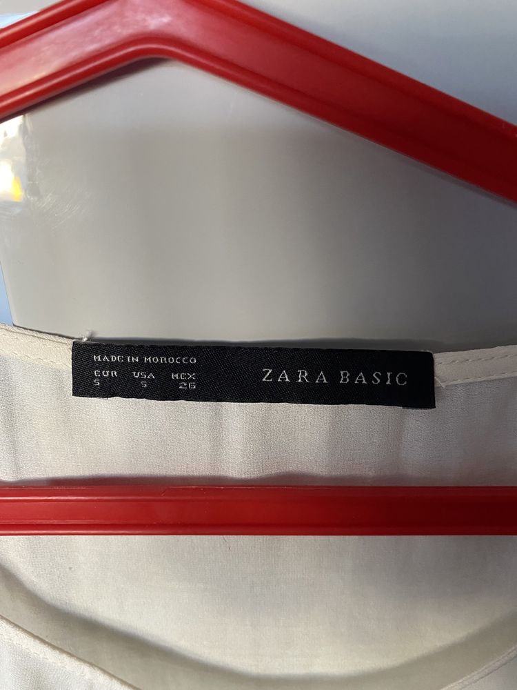 Zara 36 S bluzka jak mgiełka oversize