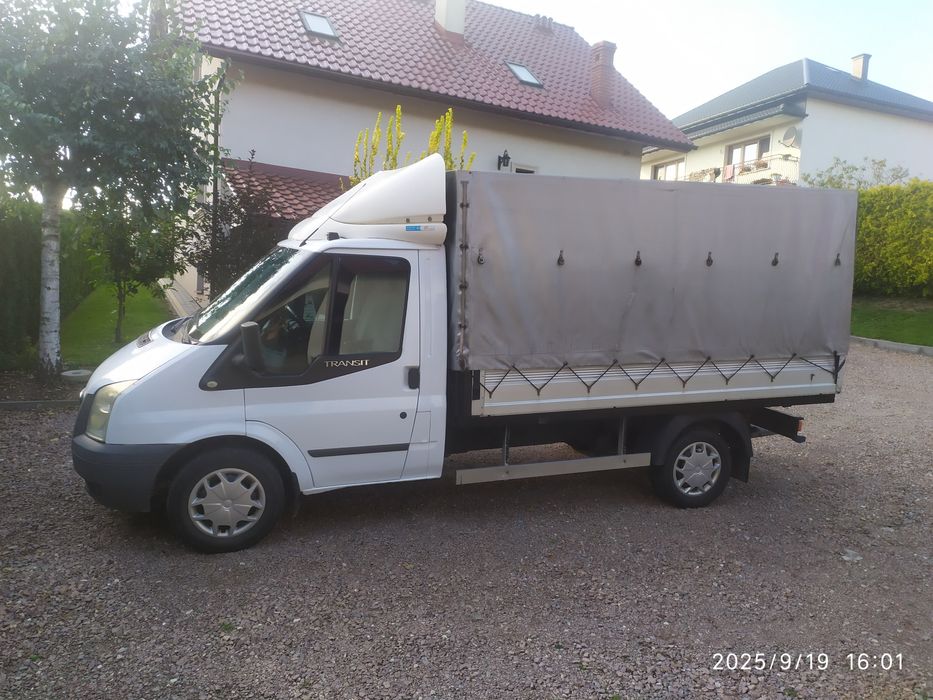 Ford transit MK7 2012 skrzynia + plandeka