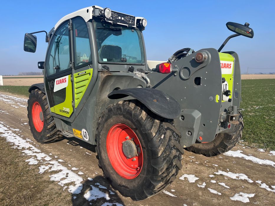 Claas scorpion 7035 z Niemiec
