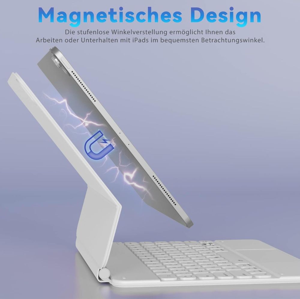 Magnetyczne etui z klawiaturą do iPada Pro 12,9 cala
