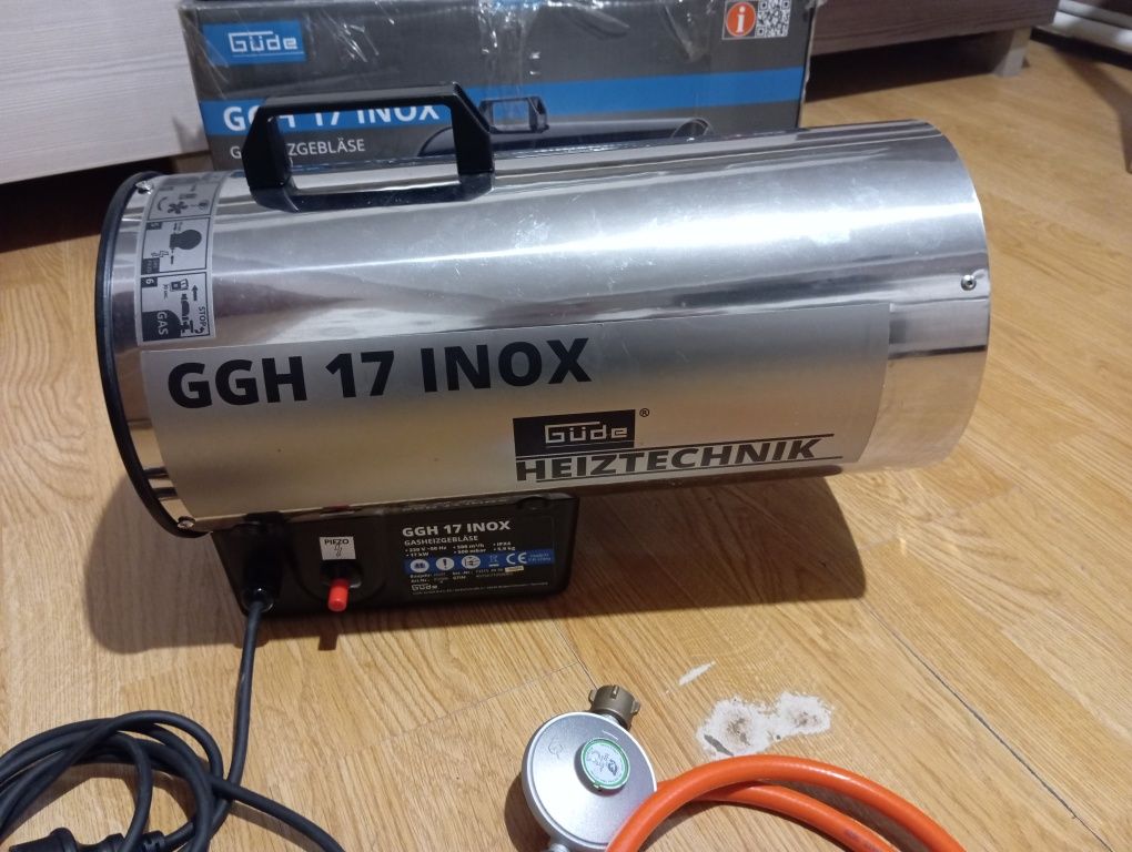 Nagrzewnica gazowa güde ggh 17 inox