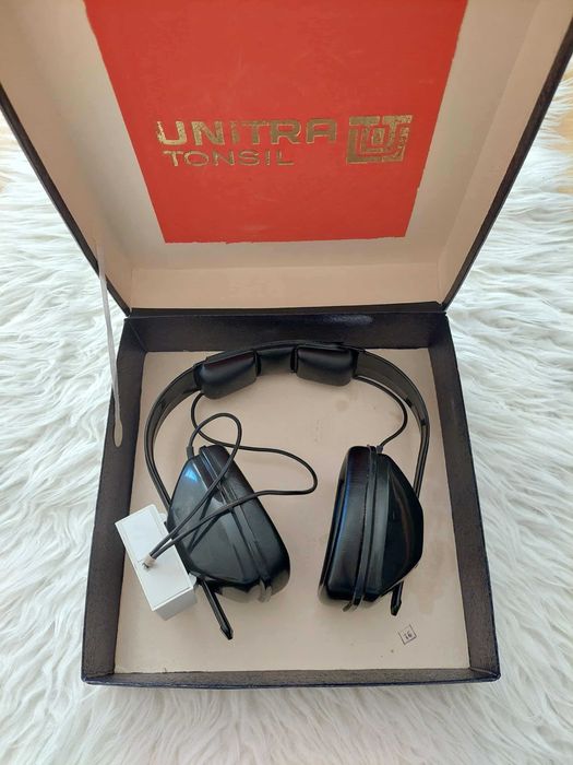 Słuchawki induktofoniczne Unitra Tonsil SN-62 retro vintage
