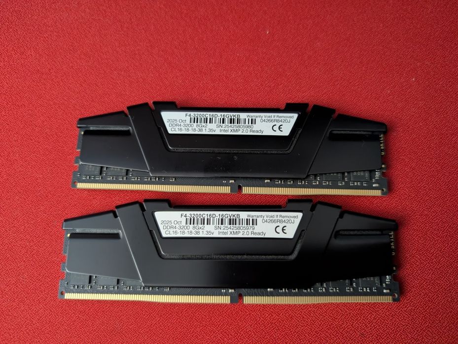 2x8gb 3200 MHz cl16 G.Skill