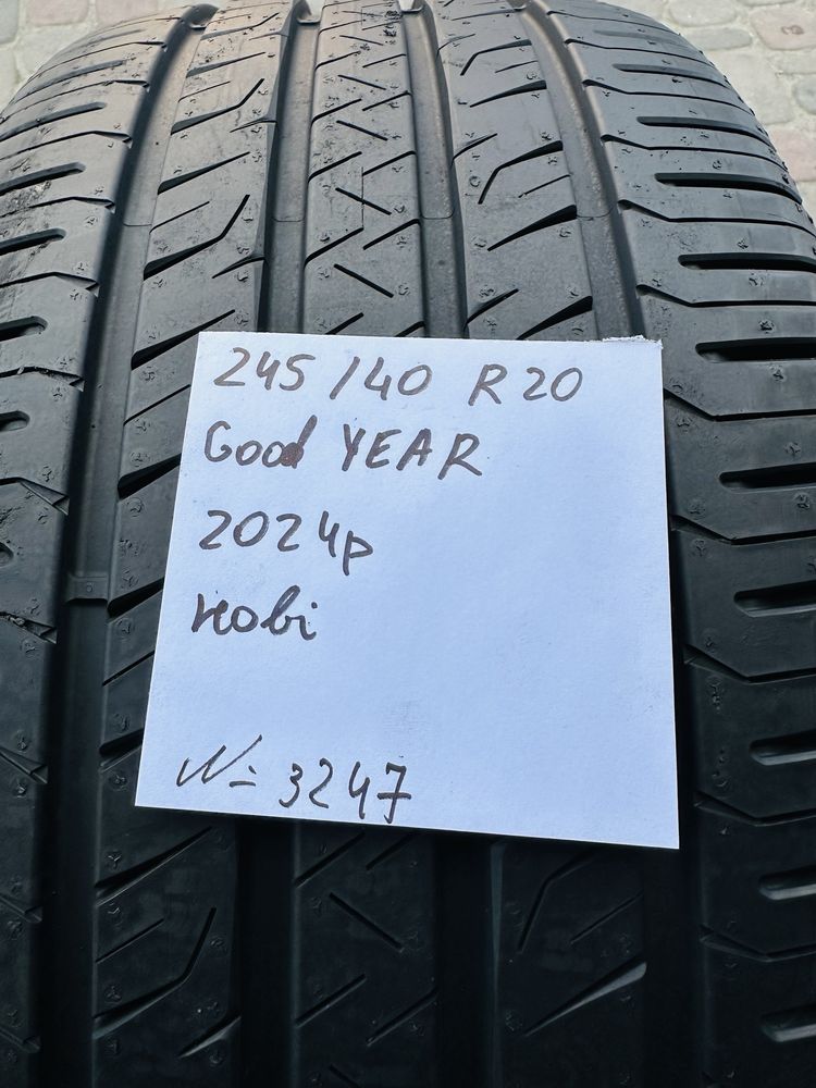 Шини літні нові пара 245/40 R20 Good Year Efficient Grip (99V) 2024p