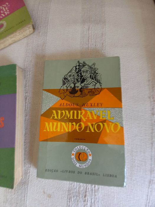 Três livros de Aldous Huxley Admirável Mundo Novo