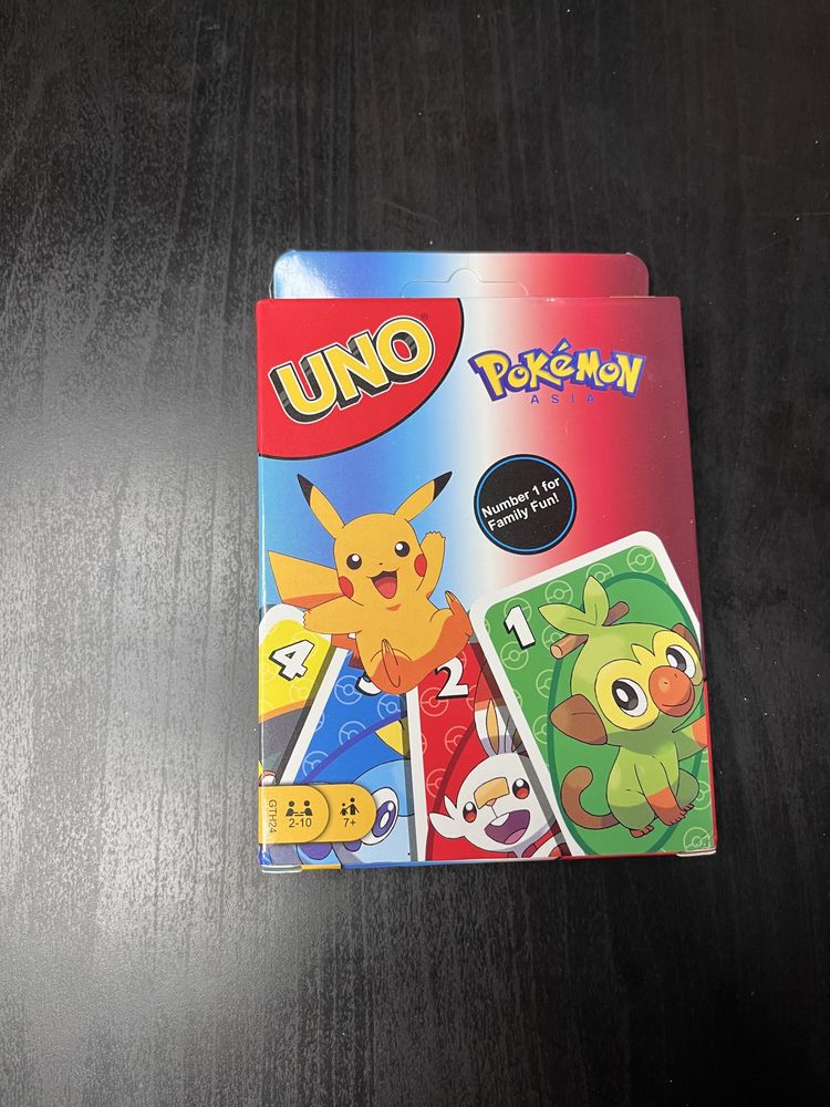 Jogo UNO Pokemon