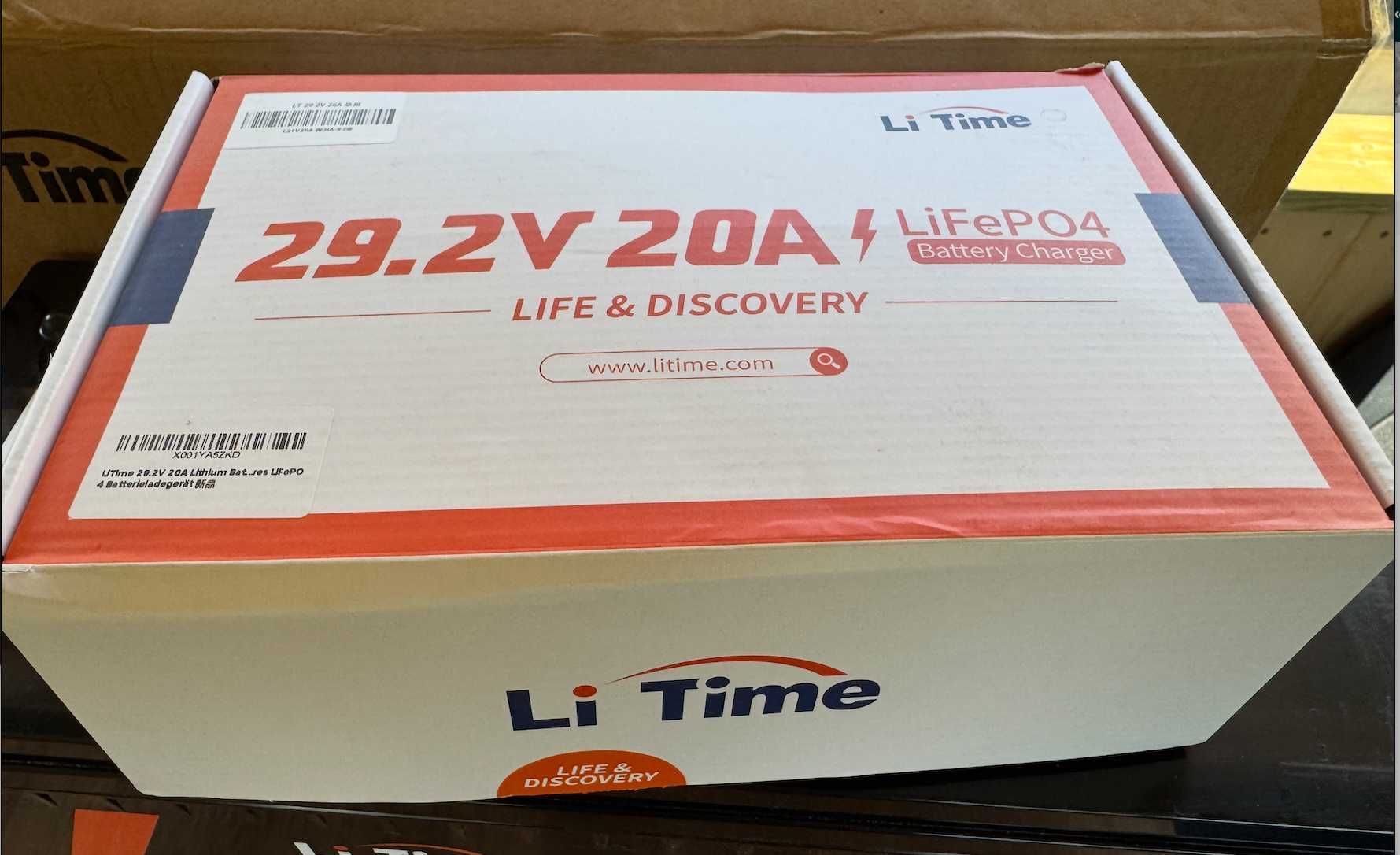 Akumulator 24v-100ah Litime z ładowarką 20A