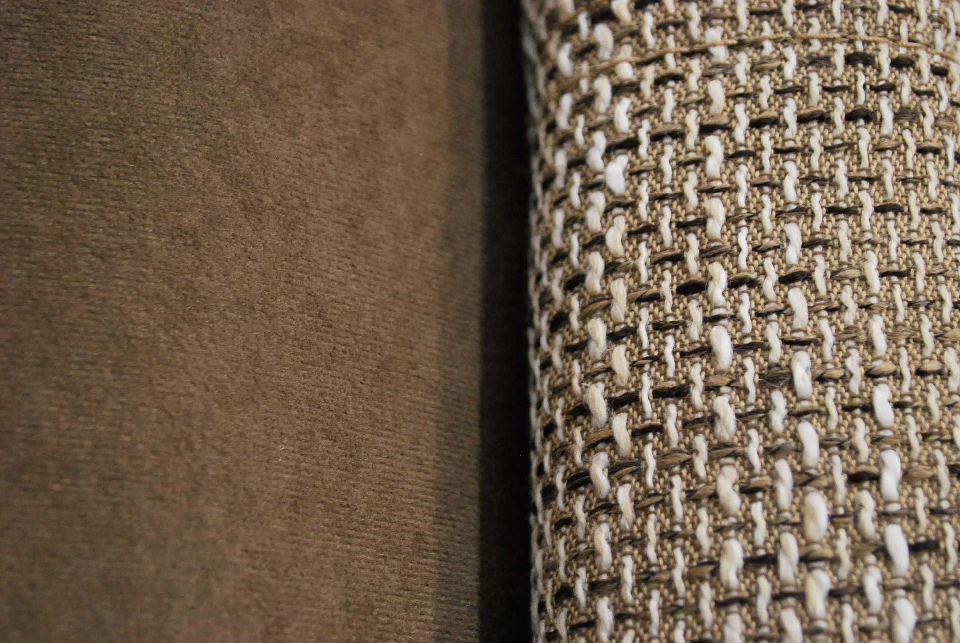 RRH DESIGN NAROŻNIK funkcja spania, rogówka , kanapa SOFA brazowy