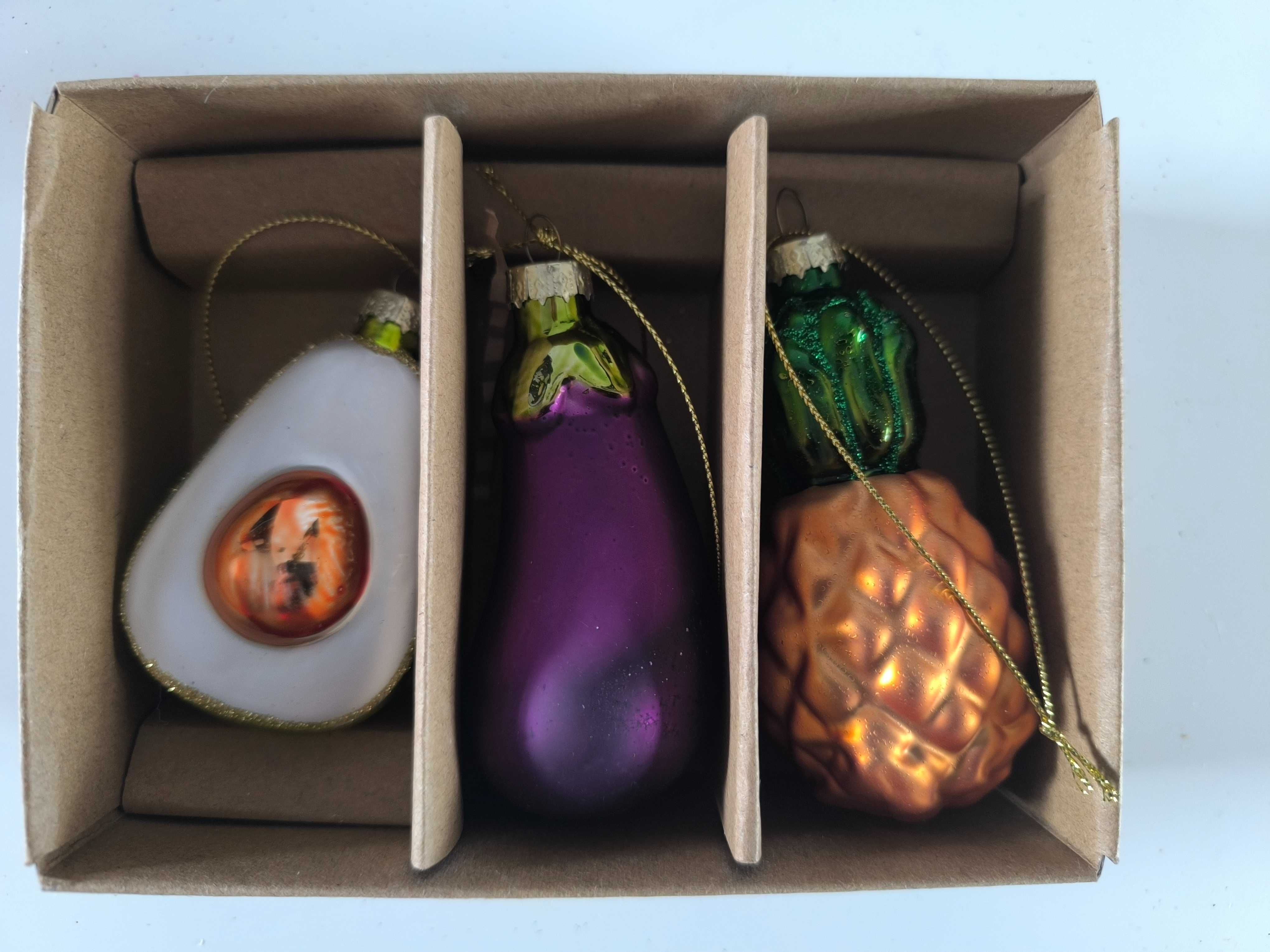 Bombki szklane nowe