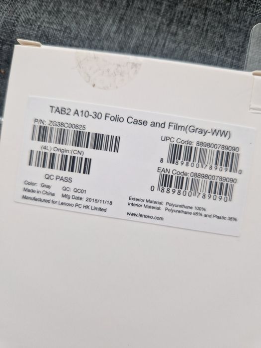 Etui pokrowiec Lenovo TAB2 A10-30 + folia na ekran NOWE