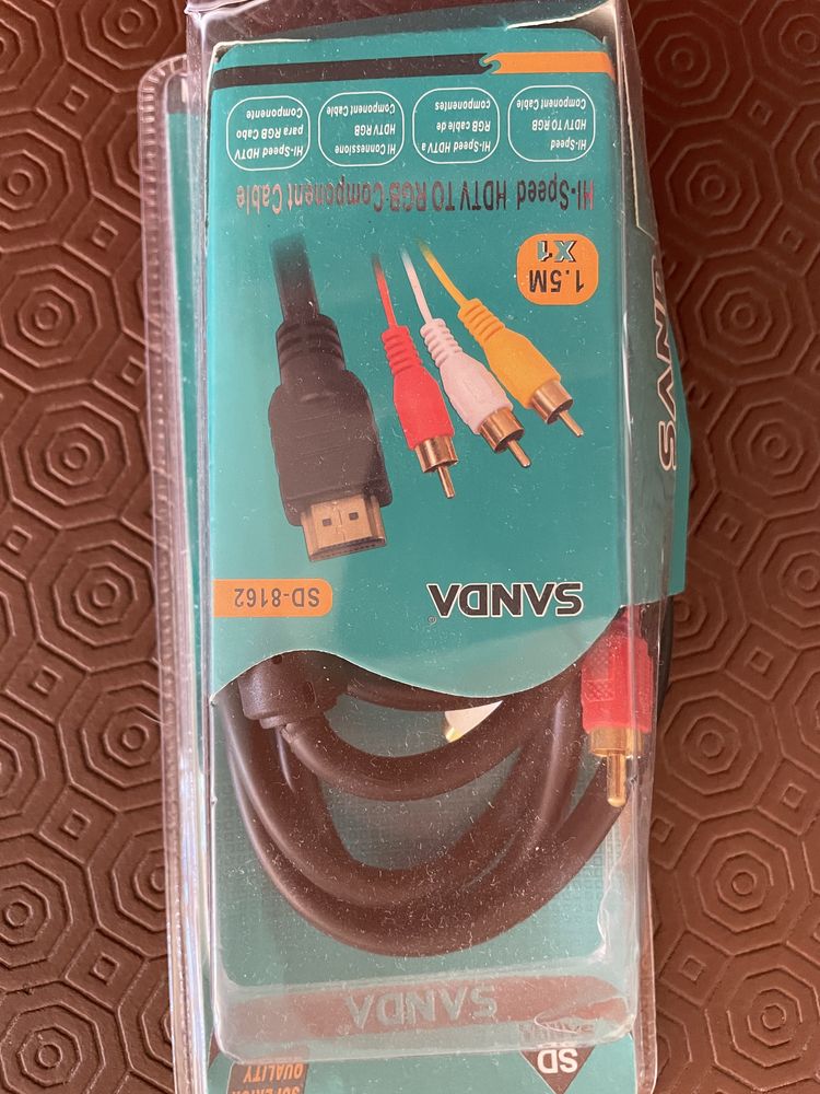 Hi-Speed HDTV to RGB Component Cable novo