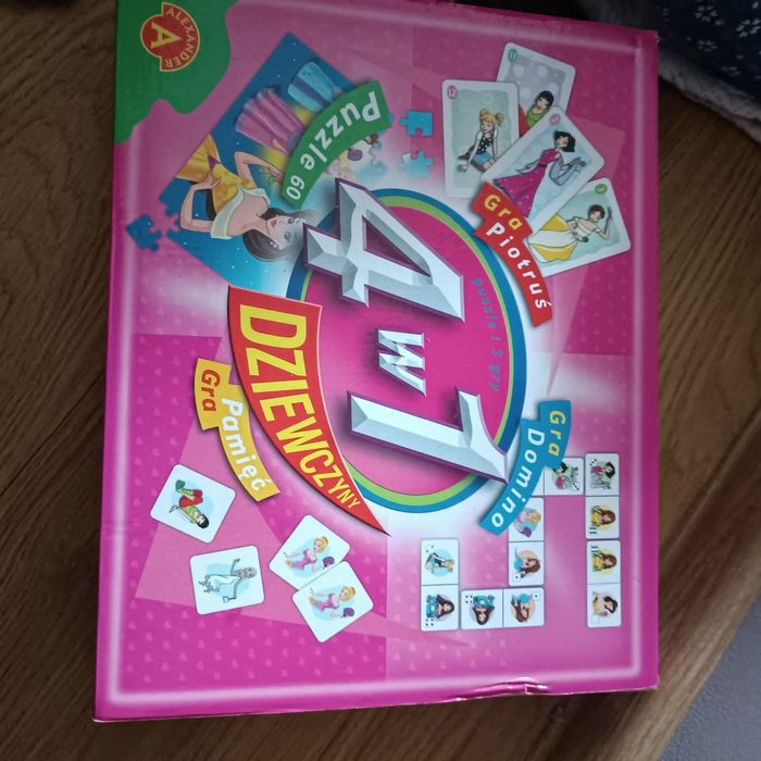 Gra 4 w 1 dla dzieci