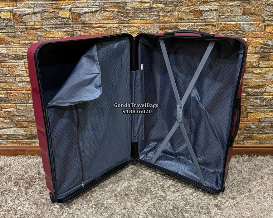 Mala Porão MÉDIA 23Kg + Mala Cabine 8 a 10Kg NOVAS - POLIPROPILENO