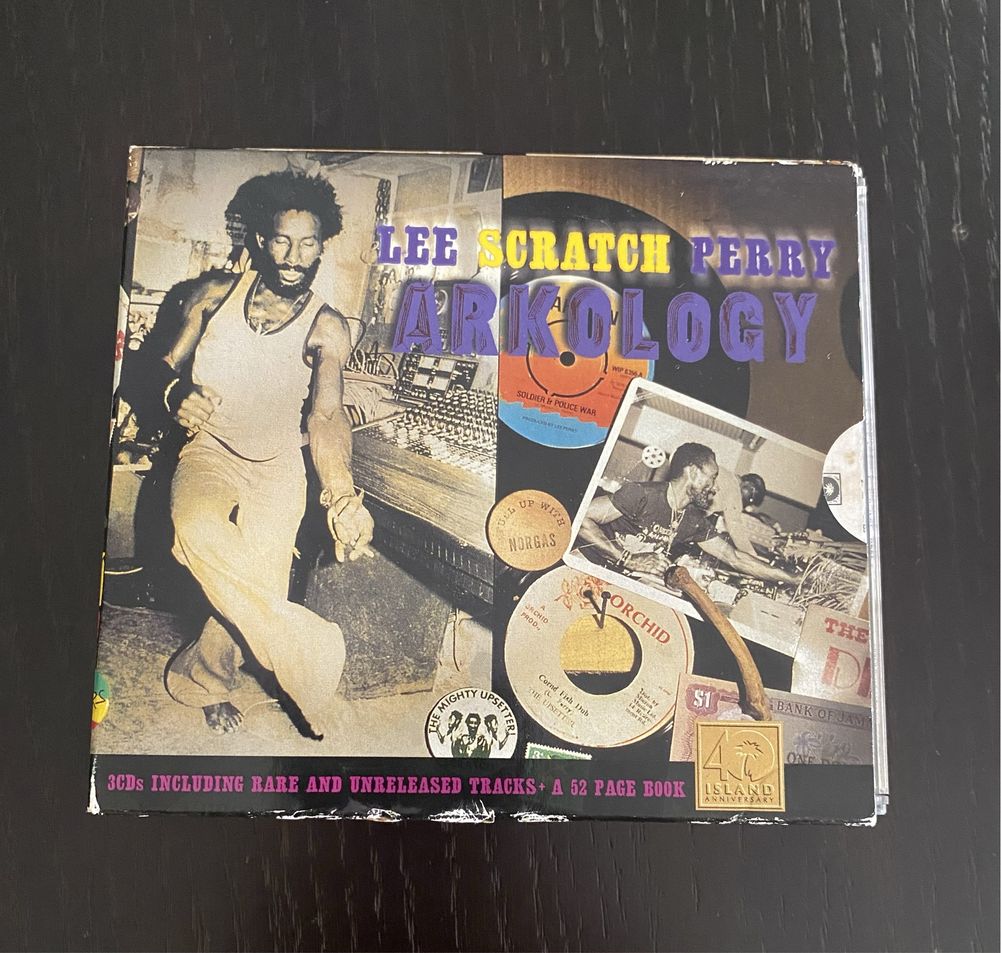 lee scratch perry arkology 3 CD e livro