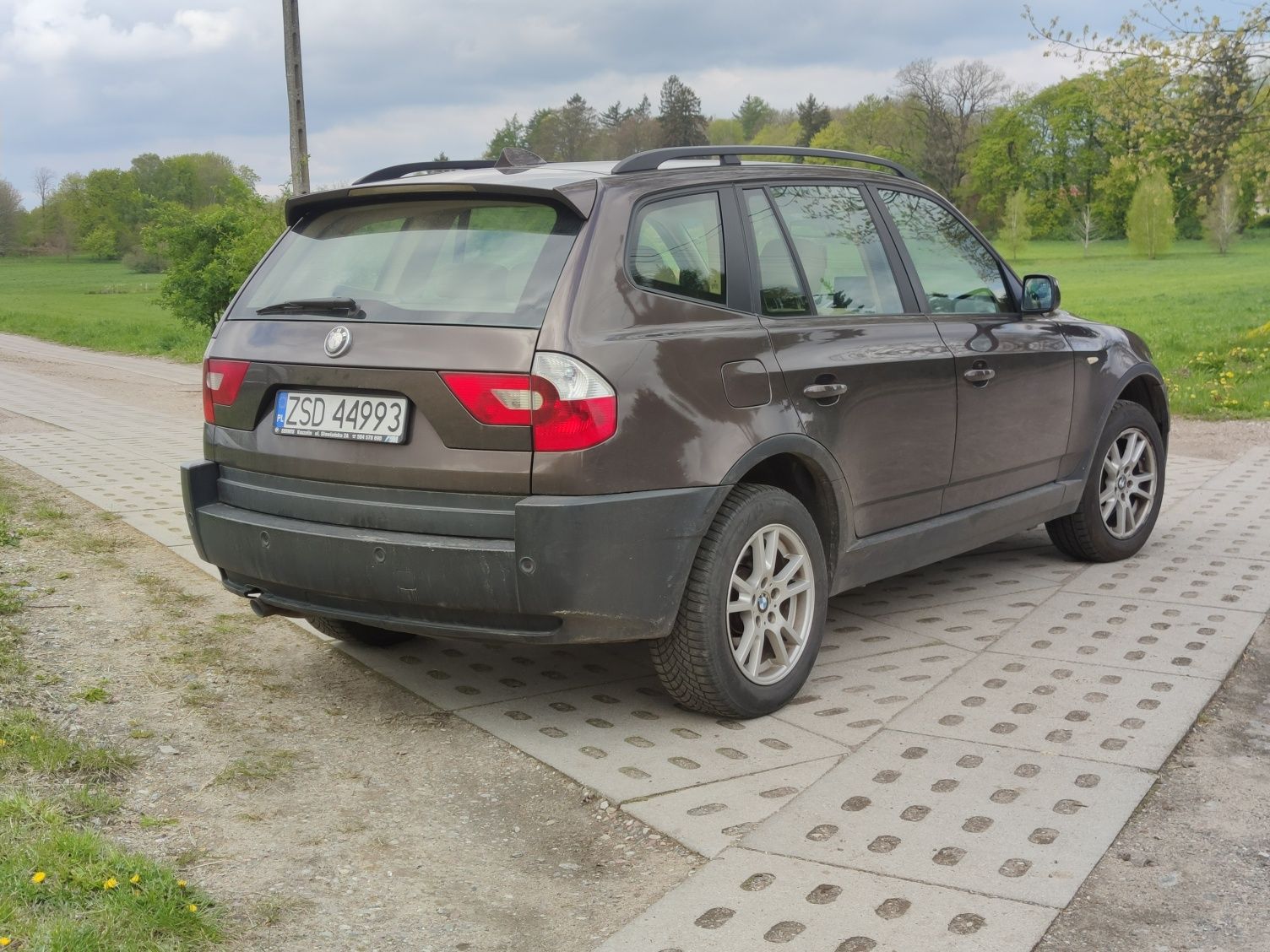 BMW X3 Moccabraun e83 2.0d 150km 4x4 Android Spotify Klima suv