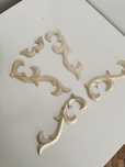 Dekory drewniane ornament ornamenty rzeźbione lite drewno zdobienia