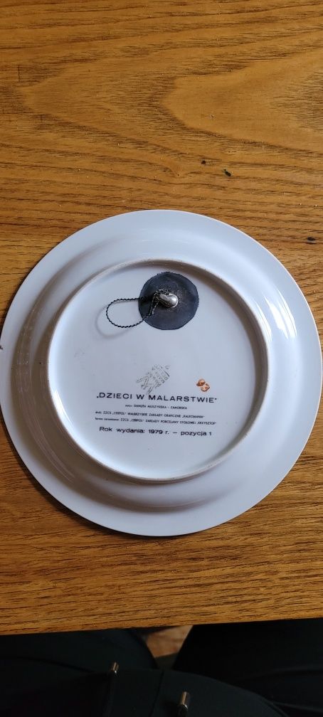 Talerzyk Dzieci w malarstwie wawel