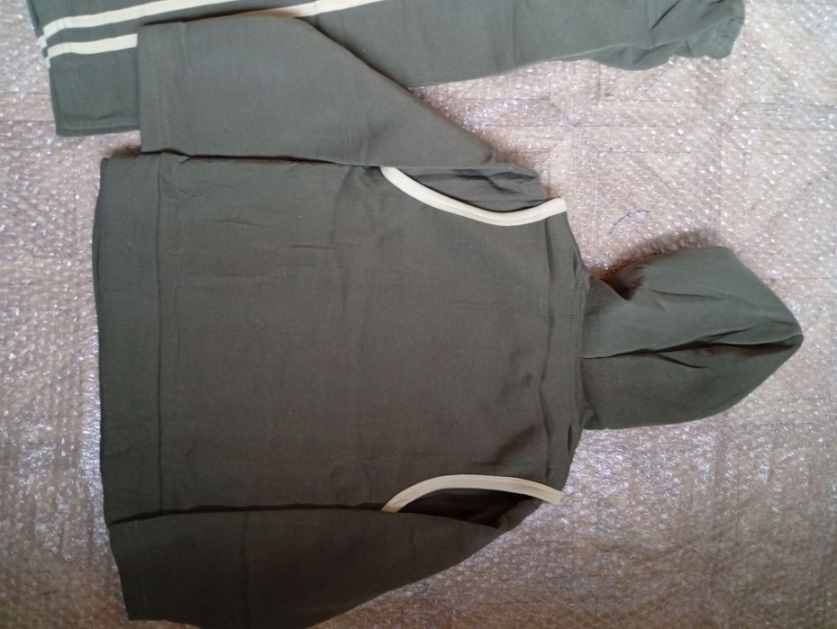 Детский костюм-тройка на флисе унисекс