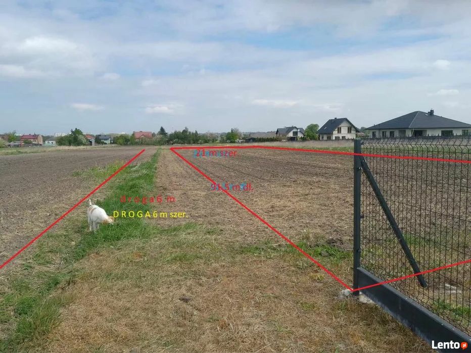 Działka budowlana Pniówek koło Zamoscia