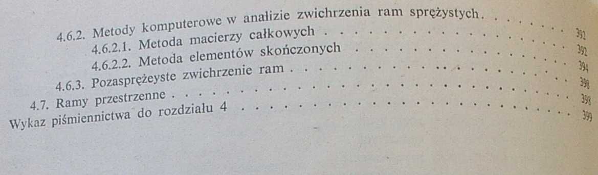 Stateczność Konstrukcji Metalowych Układy prętowe - Weiss