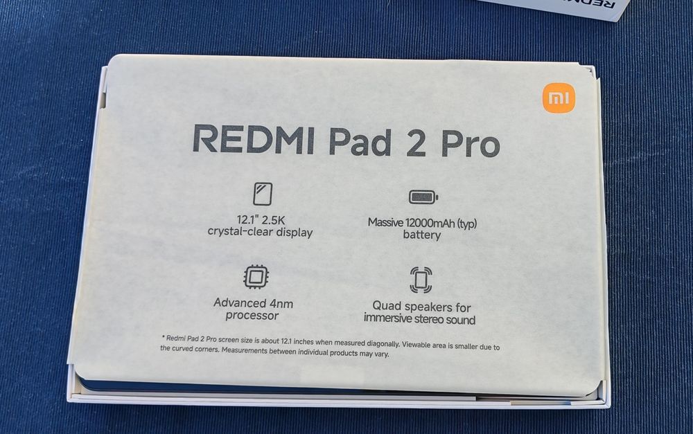 Redmi Pad 2 Pro 6+128 GB com garantia e fatura