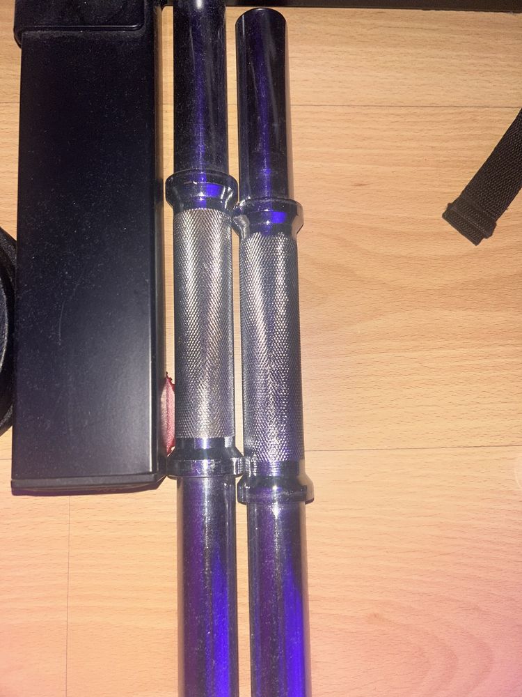 Kit de musculação  (Vende se individualmente ou em conjunto)