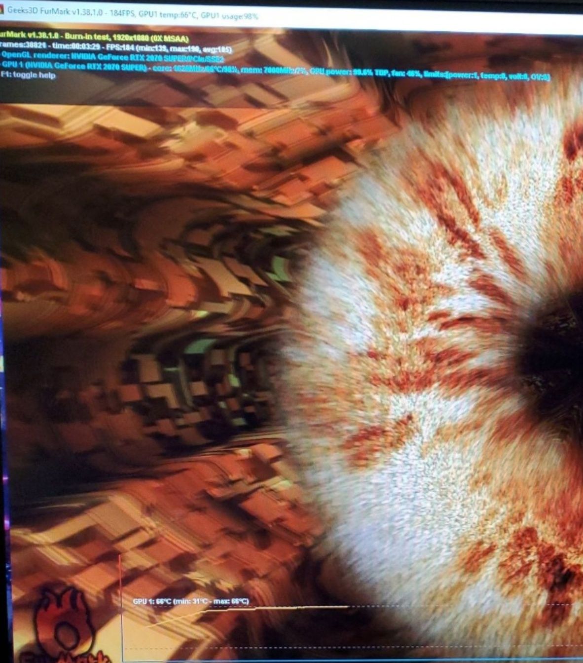 Топовая ASUS STRIX RTX 2070 super 8Gb Любые тесты! Магазин NEON