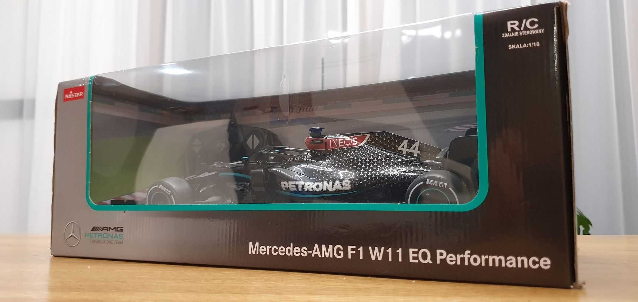 Autko na sterownie Mercedes-AMG F1 W11 EQ Performance 1:18