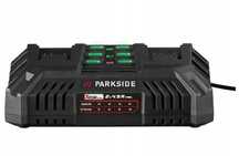 PARKSIDE Wydajna Szybka Ładowarka Podwójna 20V PDSLG 20 B1 2x4,5A X20V