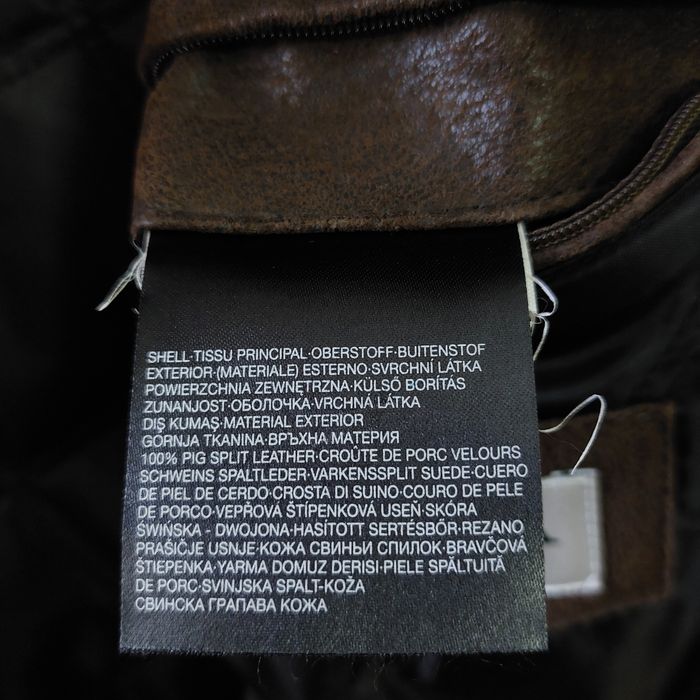 Casaco de couro Canda