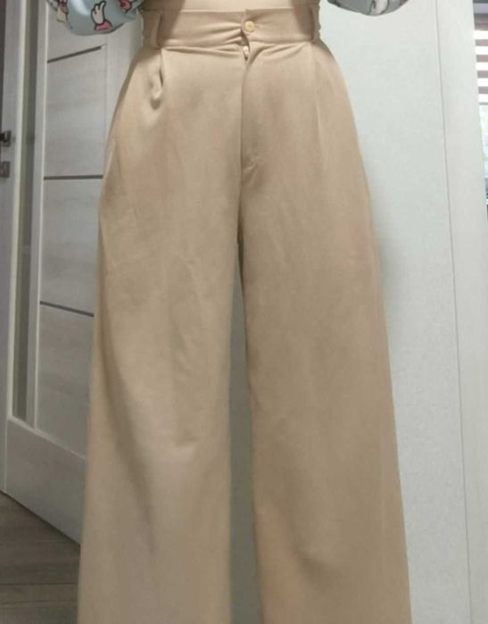 Брюки карго, бежеві