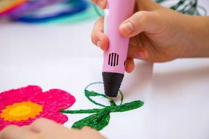 DŁUGOPIS 3D Dla Dzieci Zestaw DRUKARKA 3 D PEN Wkłady PLA 110 METRÓW