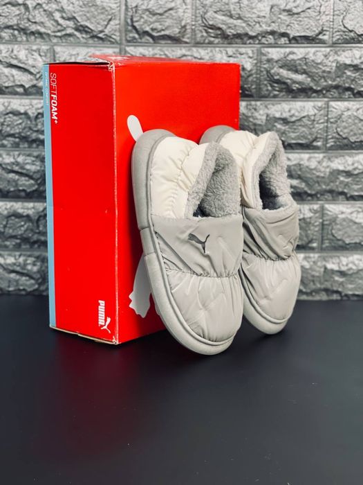 Сноубутсы Puma, дутики Пума, Тапочки для улицы, двор, не промокают