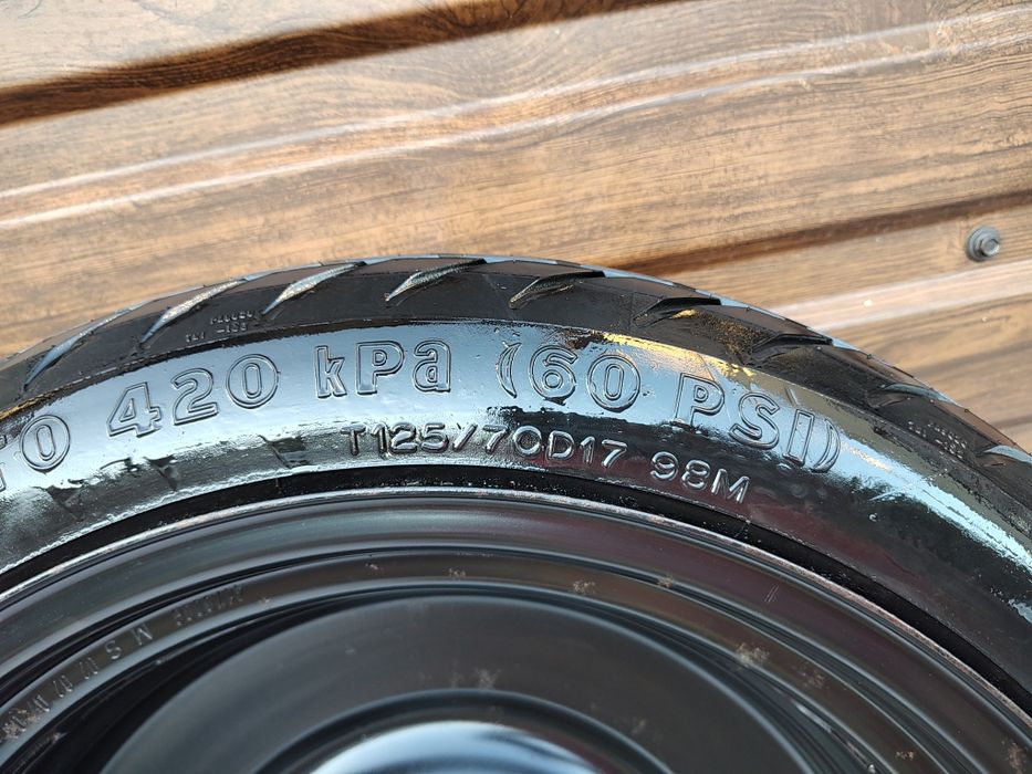 Запаска/Докатка/Костиль/Колесо T125/70/D17 4Tx17FH ET39 5*100//5*114,3