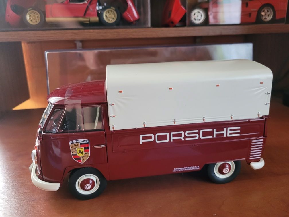 Model VW T1 Pickup Porsche, 1/18, Solido