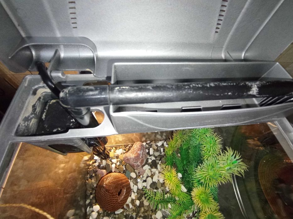 Акваріум 7 л з фільтром і декором