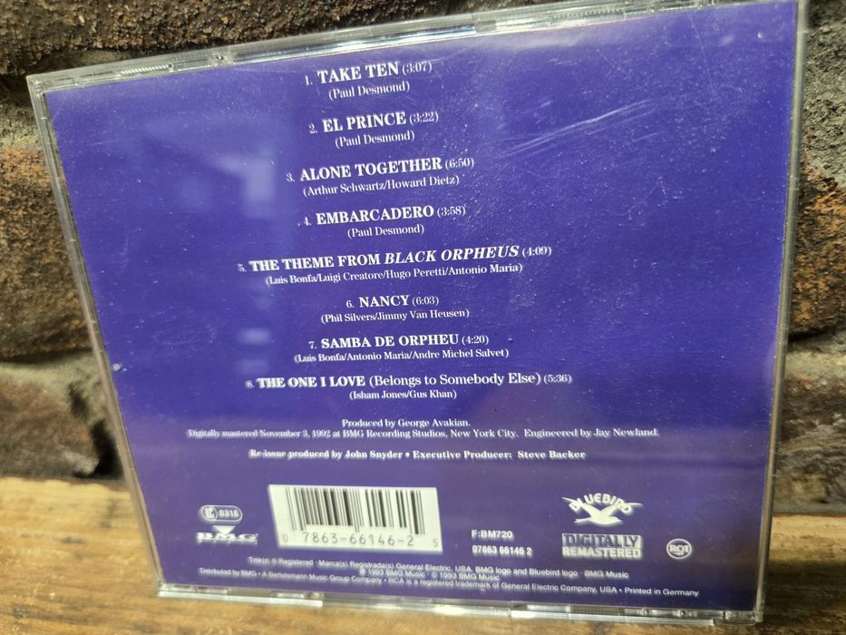 CD . Paul Desmond. Take Ten.