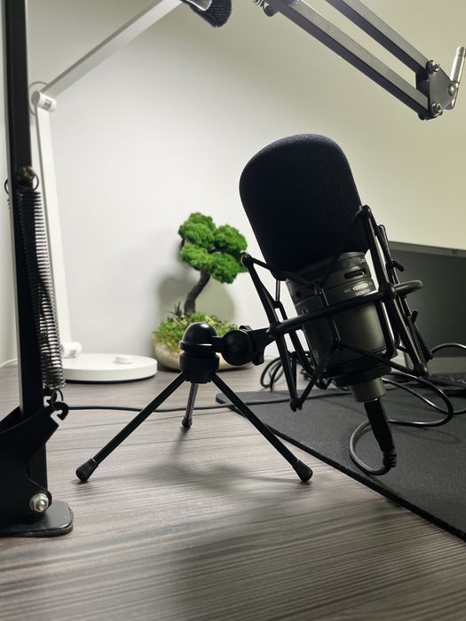 Мікрофон Audio-Technica AT2020 USB + підставки + тримач + поп-фільтр