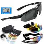 Тактичні окуляри Oakley Polarized з 5-ти лінзами / Є опт.