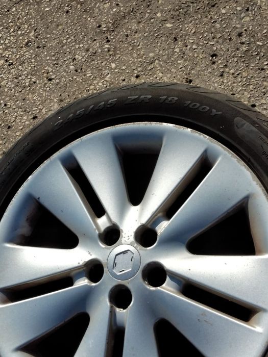 Conjunto Jantes Especiais ZR18 Renault Espace IV Com Pneus 245/45 ZR18