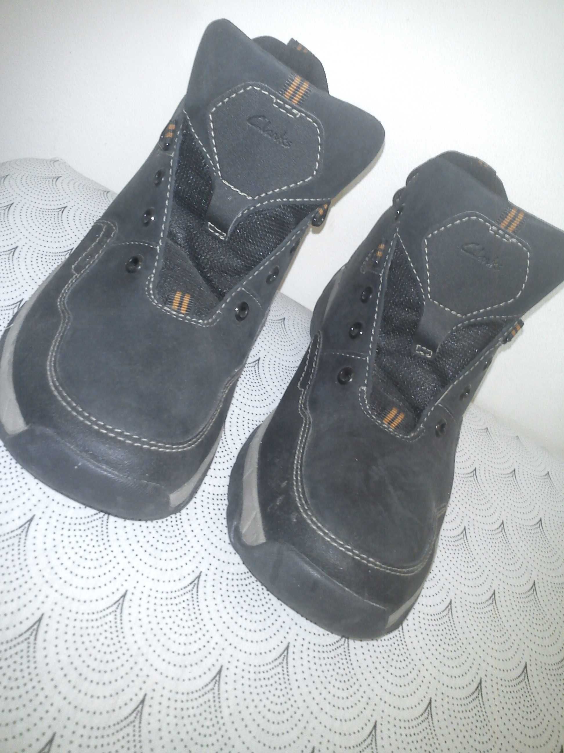 clarks 44/29,5 nowe skóra grafitowe sklep 600 wodoszczelne
