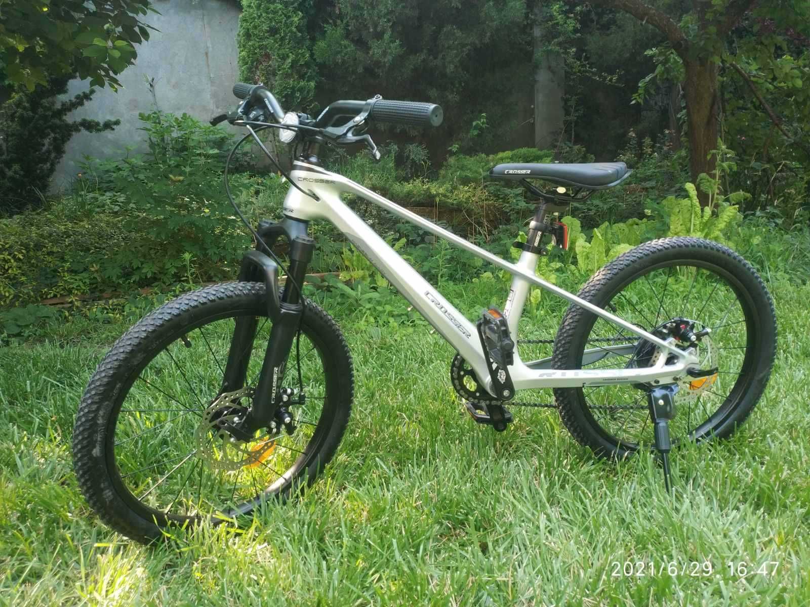 велосипед детский магний Crosser MTB 20 Shimano Giant Comanche Author