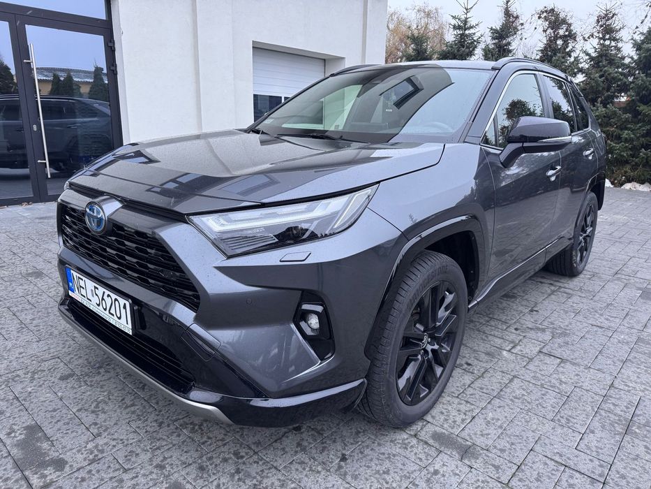 Toyota RAV4 Pierwszy właściciel bezwypadkowy hybryda ceramika